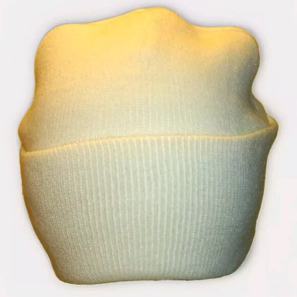 Cleveland Browns Mens Adult White Cuffed Cuff Beanie Winter Hat cap New Nfl - Picture 2 of 2